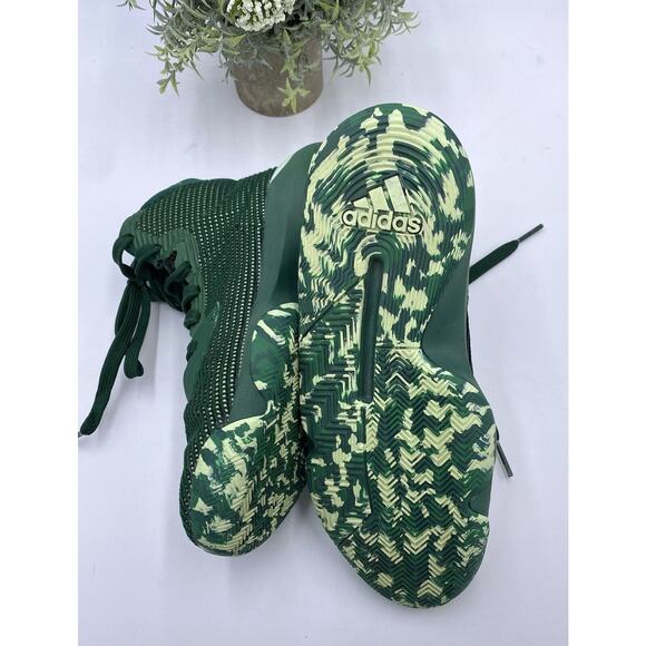 Adidas mens Green Pro Bounce 2019 Basketball sneakers M 6.5/wom 8 ART G26168 - Picture 4 of 16